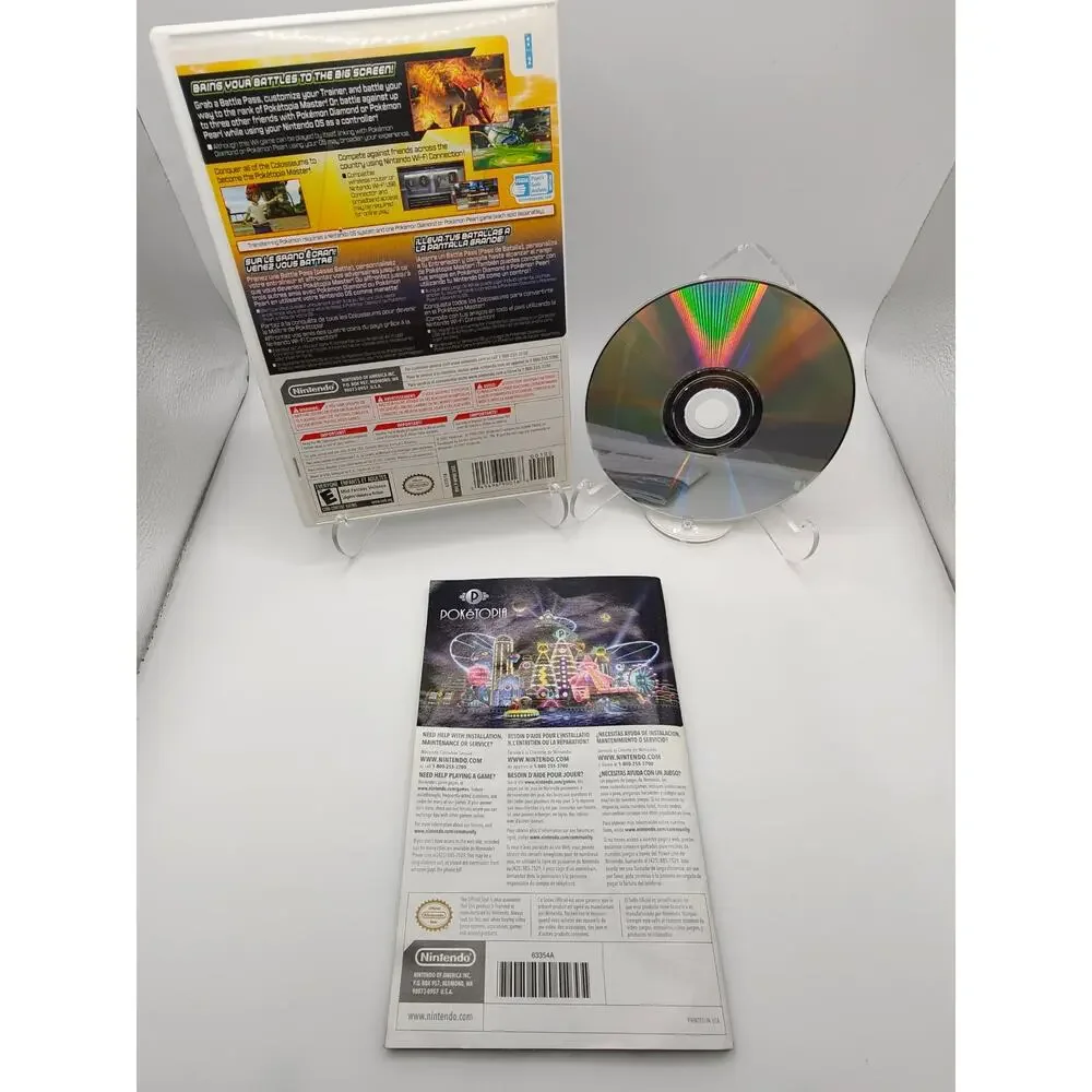 Pokemon Battle Revolution CIB Complete Tested Nintendo Wii
